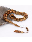 Arpa Kesim Pelesenk Ağacı Tesbih - 8*11 mm