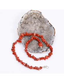 Jasper Taşı Şekilsiz Kolye