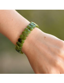 Yeşim Taşı Bileklik - Kanada Yeşimi