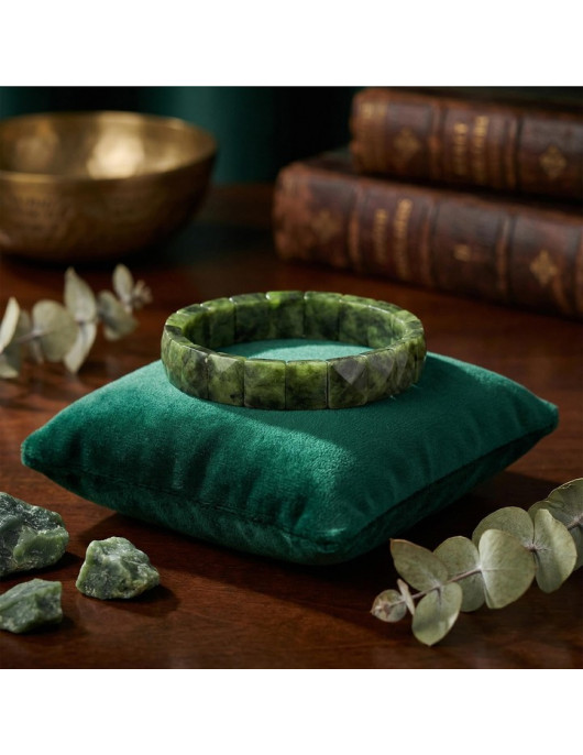 Kanada Yeşimi Bileklik – Dikdörtgen Kesim Kanada Yeşimi Bileklik – Dikdörtgen Kesim