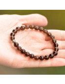 Dumanlı Kuvars Taşı Bileklik (8 mm) 