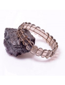 Dumanlı Kuvars Taşı Bileklik - Fasetli Dumanlı Kuvars Taşı Bileklik - Fasetli