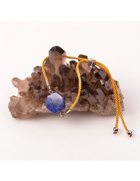 Lapis Lazuli Taşı Ayarlamalı Bileklik Lapis Lazuli Taşı Ayarlamalı Bileklik