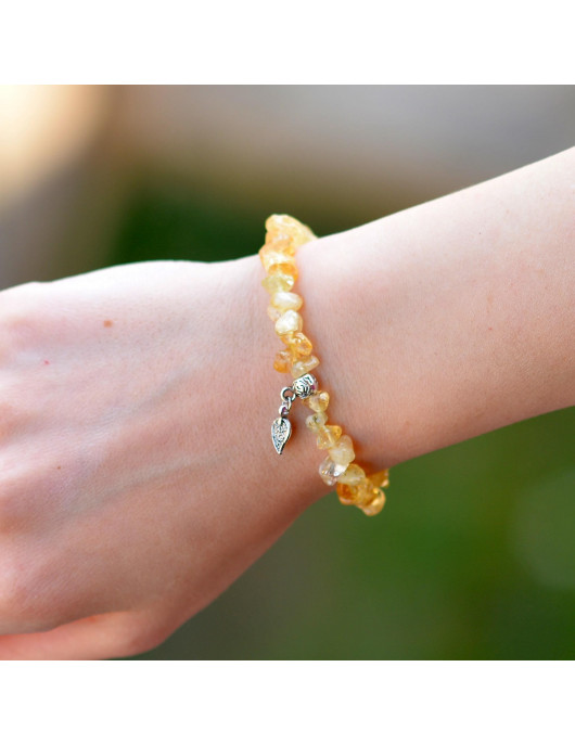 Sitrin Taşı Şekilsiz Bileklik - Para Taşı Sitrin Taşı Şekilsiz Bileklik - Para Taşı