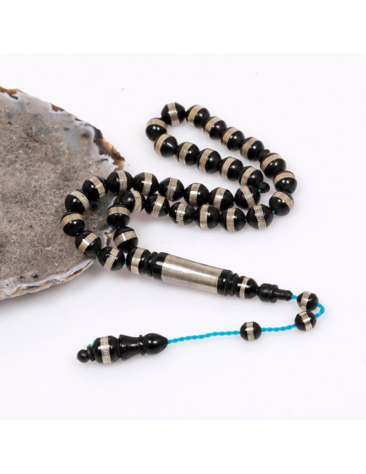 İşlemeli Kuka Tesbih - 8 mm İşlemeli Kuka Tesbih - 8 mm