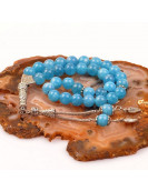 Mavi Kuvars Taşı Tesbih ( 8 mm ) Mavi Kuvars Taşı Tesbih ( 8 mm )